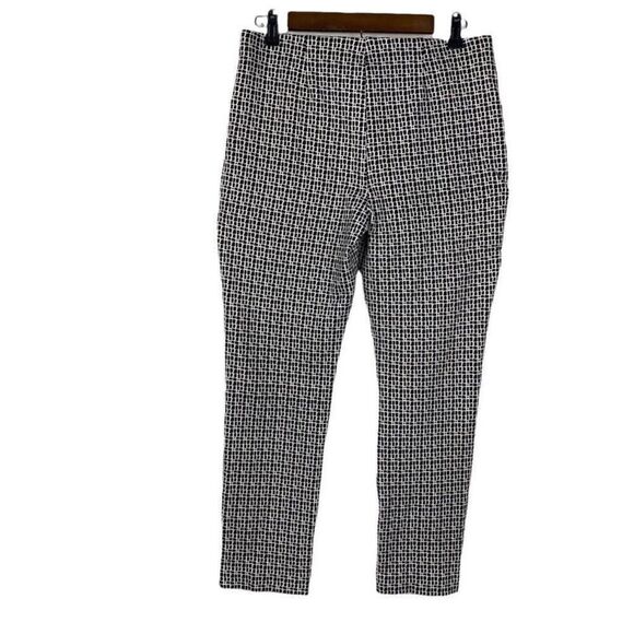 Chico's So Slimming Juliet Check-Print Ankle Pants size 6 - Picture 2 of 7